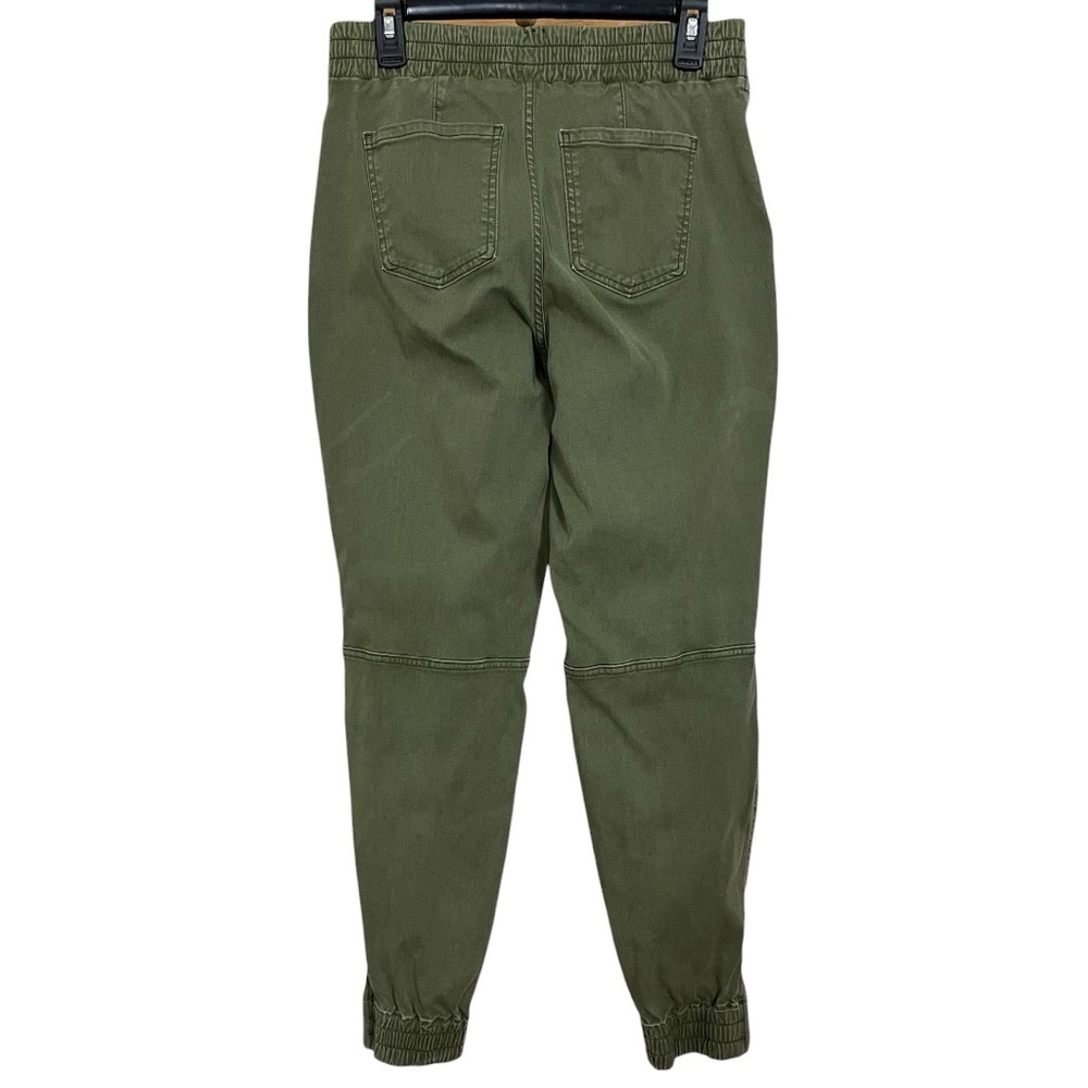 Spanx Stretch Twill Pull On Cargo Jogger in Darkened Olive Size Large - Picture 4 of 14
